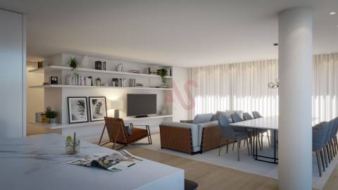 Apartamento T2  junto ás Faculdades e ao Hospital São João, no Empreendimento Paranhos Park no Porto