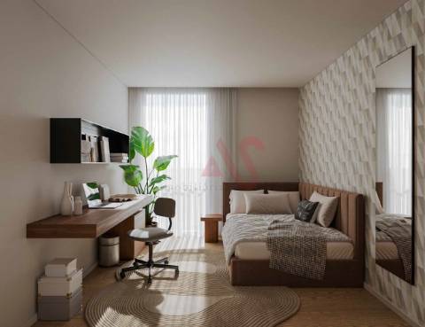 Apartamento T2 em construção no empreendimento Oporto Plaza