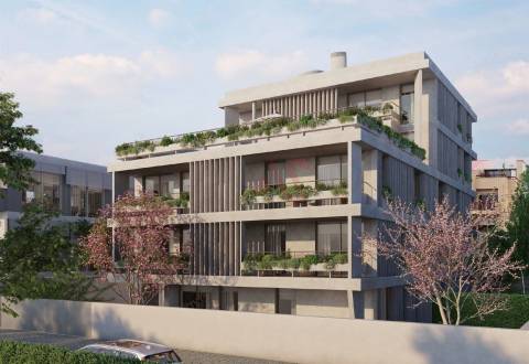 Apartamento T4 Duplex com jacuzzi em construção no Empreendimento Paulo Dias Novais 45 no Porto