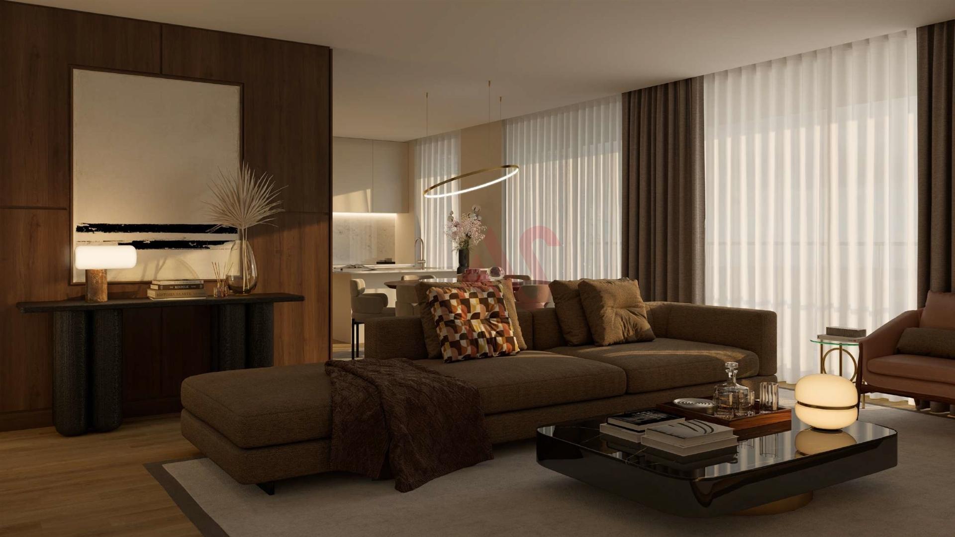Apartamento T4 Duplex com jacuzzi em construção no Empreendimento Paulo Dias Novais 45 no Porto