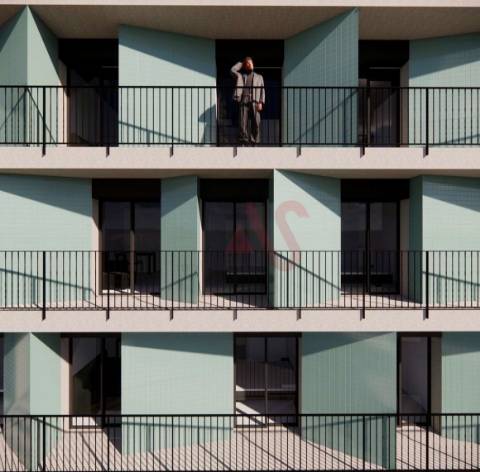 Apartamento T1 no empreendimento Costa Cabral Flats em Paranhos, Porto