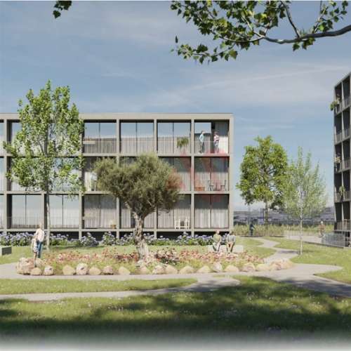 Apartamento T1 de Luxo em Construção no Empreendimento Metro 292 em Vila do Conde
