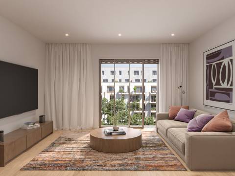 Apartamento T3 com varanda no Antas Atrium
