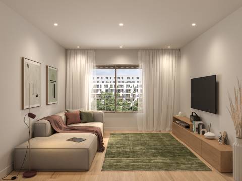 Apartamento T3 com varanda no Antas Atrium