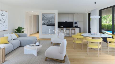 Apartamento T2 com Terraço e Piscina no Marina Douro