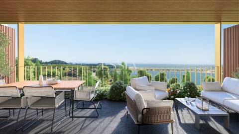 Apartamento T1 com Varanda no Marina Douro
