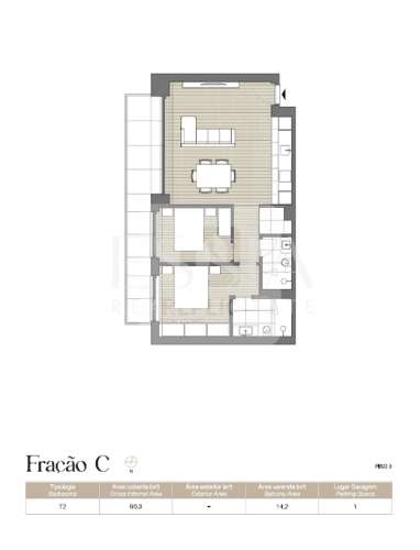 Apartamento T2 com Varanda no Serralves 239 em Lordelo do Ouro