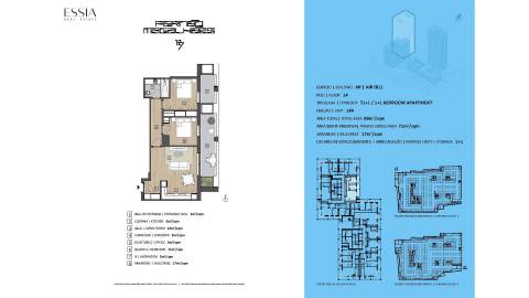 Apartamento T2 com Varanda e Terraço no Fernão Magalhães 127