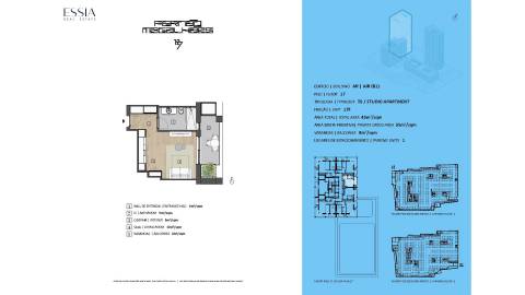 Apartamento T2 com Varanda e Terraço no Fernão Magalhães 127