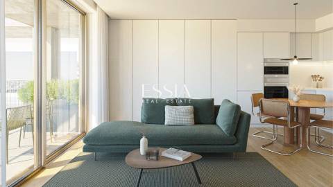 Apartamento T0+1 com Varanda no Fernão Magalhães 127
