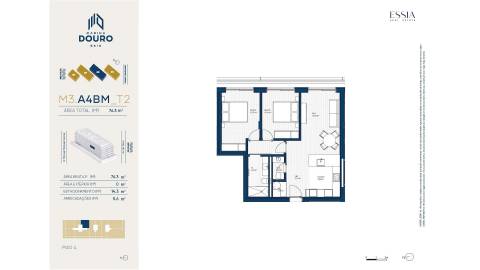 Apartamento T2 no Marina Douro