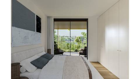 Apartamento T3 com Varanda e Vista Rio no Marina Douro