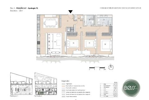Apartamento T3 com 3 Lugares de Garagem em Paranhos | Edifício com Jardim e Parque Infantil