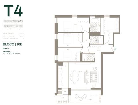 Apartamento T4 aos Jardins da Arrábida com Varanda 16 m2
