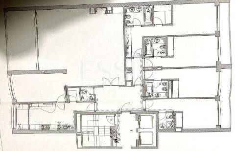 Apartamento T4 com Terraço Vista Mar | Condomínio Fechado com Piscina na Foz do Douro