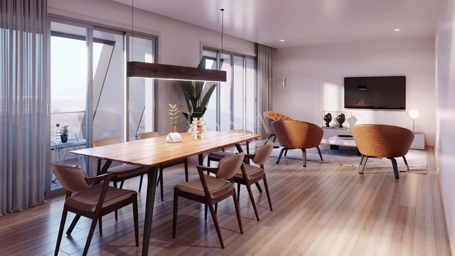 Apartamento T0  junto ao Jardim Paulo Vallada com Varanda