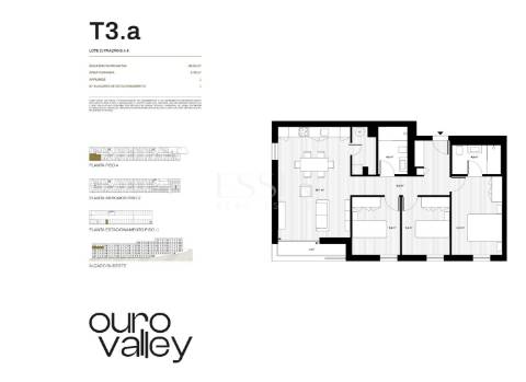 Apartamento T3 com Varanda e Garagem no Ouro Valley