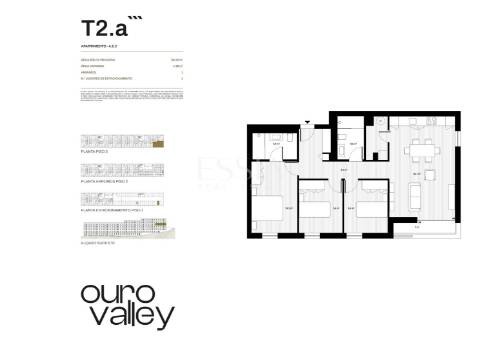 Apartamento T3 com Varanda e Garagem no Ouro Valley
