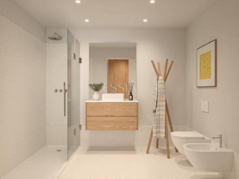 Apartamento T3 com varanda no Antas Atrium