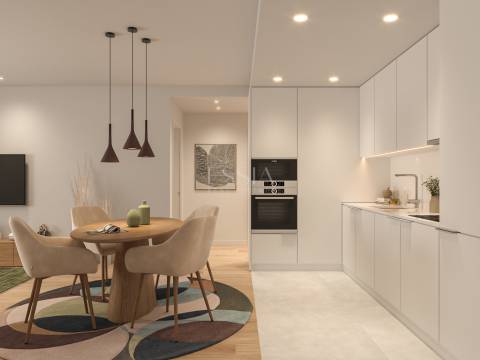 Penthouse T3 Duplex com terraço no Antas Atrium