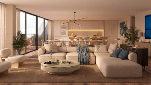 Apartamento T3 com Varanda em Leça da Palmeira