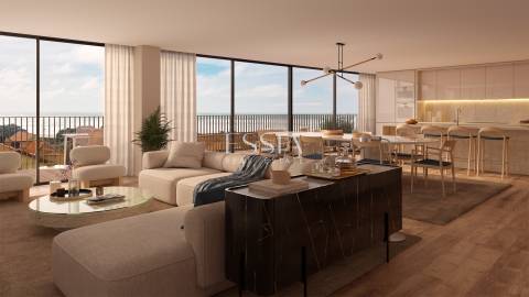 Apartamento T2 com Varanda em Leça da Palmeira