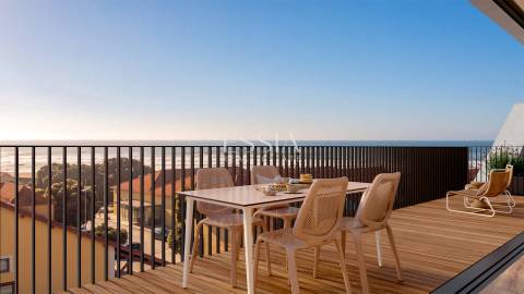 Apartamento T2 com Varanda em Leça da Palmeira