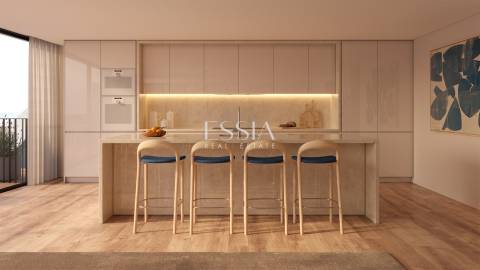 Apartamento T2 com Varanda em Leça da Palmeira