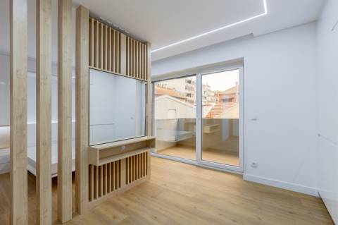 Estúdio/Apartamento TO com Varanda | Centro da Baixa do Porto
