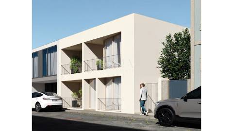 T0 com Terraço no Moinho de Vento Flats em Leça da Palmeira