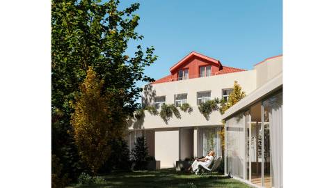 T0 com Terraço no Moinho de Vento Flats em Leça da Palmeira