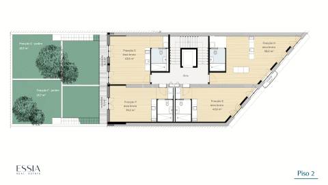 Apartamento T0 com jardim privativo em Paranhos ( licenciado para serviços )
