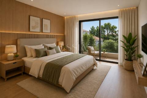 Moradia T4 Triplex com terraço, jardim e piscina no centro de Matosinhos Sul