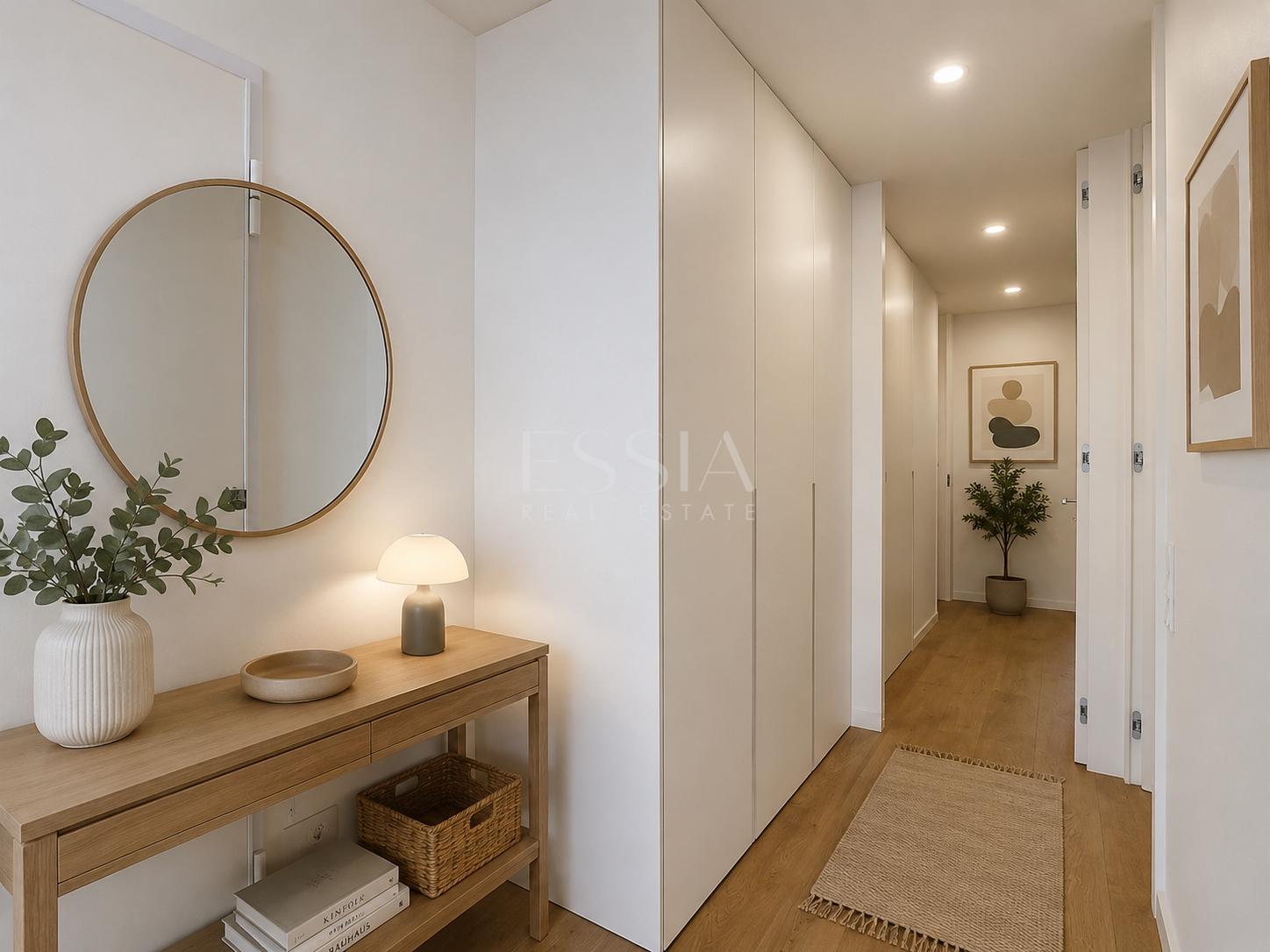 Apartamento T3 com varandas próximo ao mar em Canidelo, Vila Nova Gaia