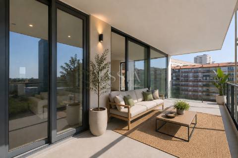 Apartamento T3 com Varanda no Varandas do Foco
