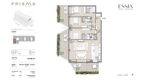 Apartamento T3 com Varandas | Empreendimento PRISMA | Av. da Boavista – Porto