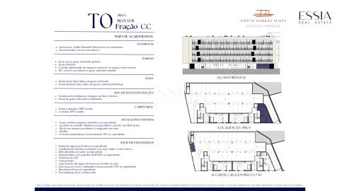 Apartamento T0 com garagem no CC FLATS
