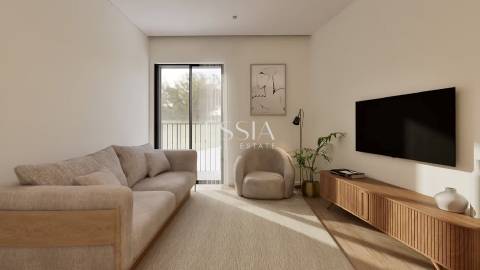 Apartamento T0 com garagem no CC FLATS