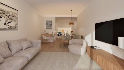 Apartamento T0 com garagem no CC FLATS