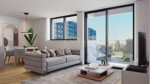 T2 Duplex com Vista Mar em Leça da Palmeira