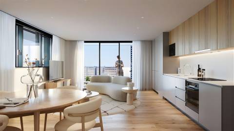 Apartamento T3 em Leça da Palmeira no Astro Emanuelle Sul