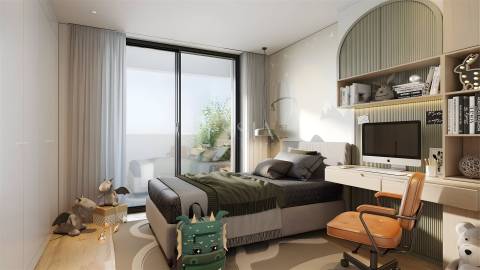 Apartamento T3 em Leça da Palmeira no Astro Emanuelle Sul