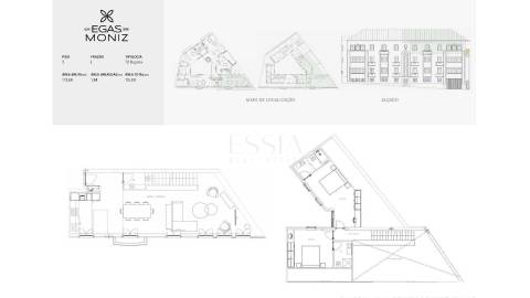 Apartamento T2 Duplex no Egas Moniz 209
