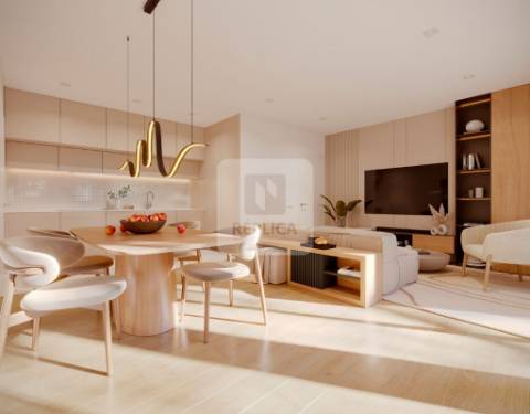 Apartamento T1+1, com varanda, Valadares
