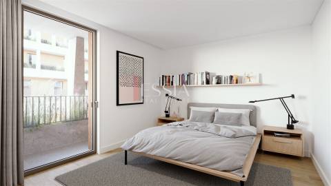Apartamento T3 com Varanda