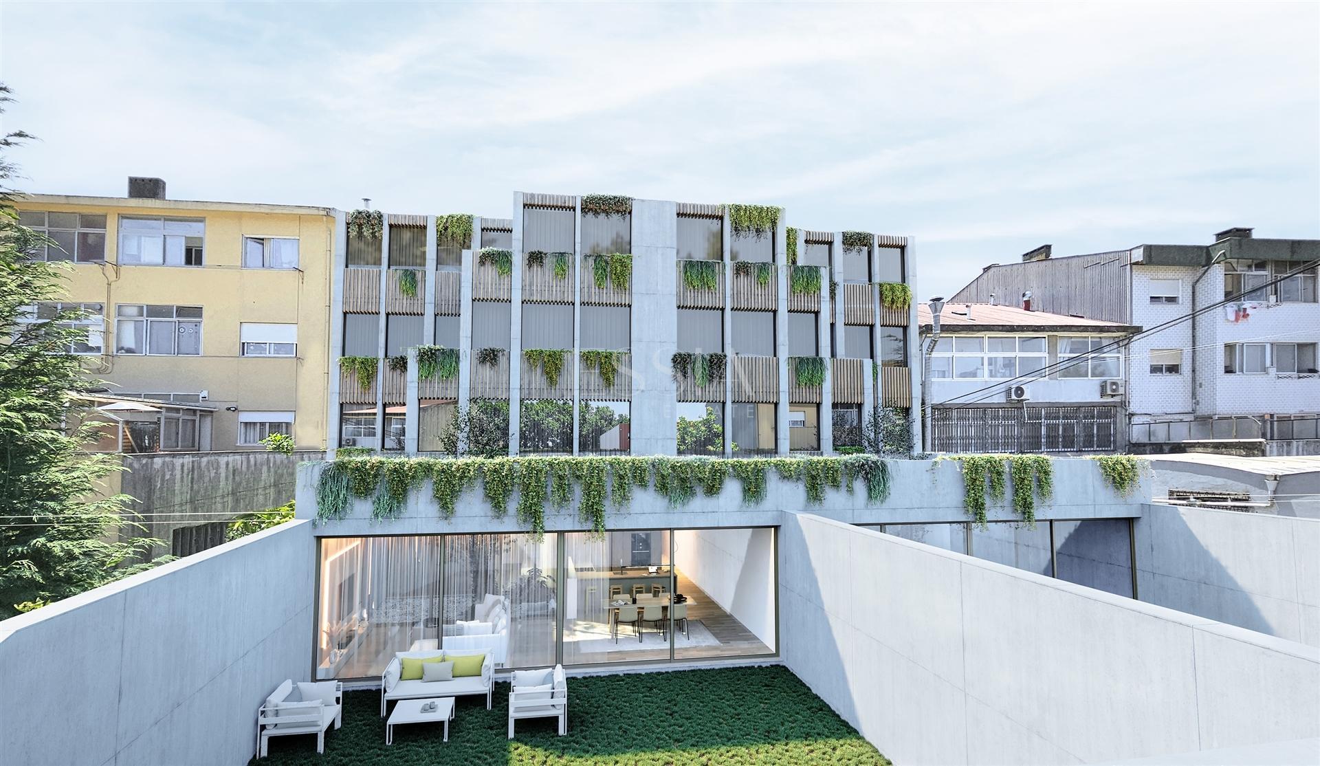 Apartamento T0+1 com Jardim Privativo em Matosinhos