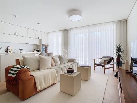 Apartamento T3 com Vista Mar em Canidelo, Vila Nova de Gaia