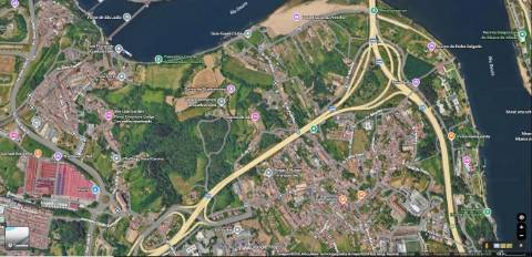 CPM26532 Terreno Urbano 1470m2 c/ Vistas Rio Douro, Gaia, perto Ponte Freixo e Areinho menos 115€/m2