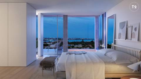 Apartamento T3 no The Coral com Varanda e 3 Lugares de Garagem na Gandarinha - Cascais