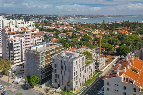 Apartamento T3 no The Coral com Varanda e 3 Lugares de Garagem na Gandarinha - Cascais